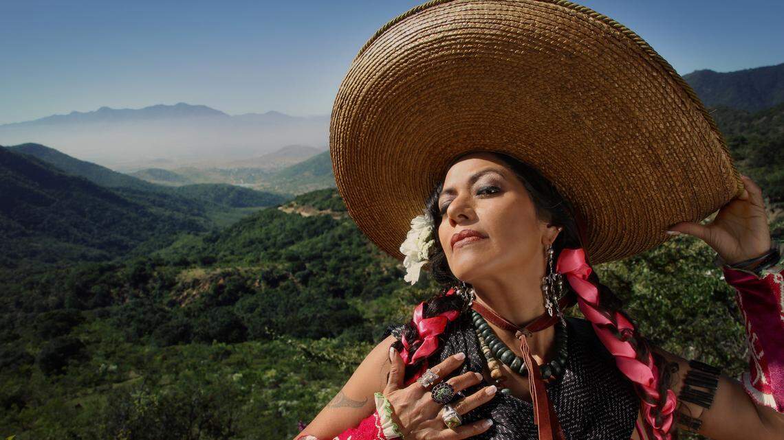 Mexican-American singer-songwriter Lila Downs performs April 14 at the Performing Arts Center in San Luis Obispo.