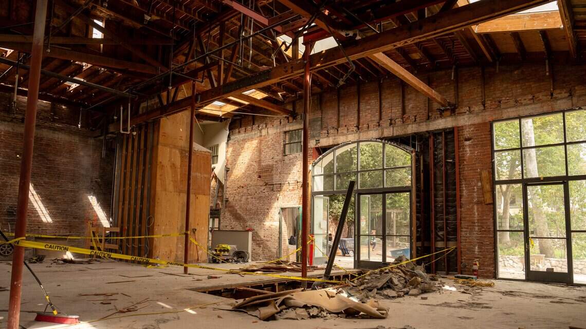 SLO Museum of Art is transforming its new downtown space. Take a look inside