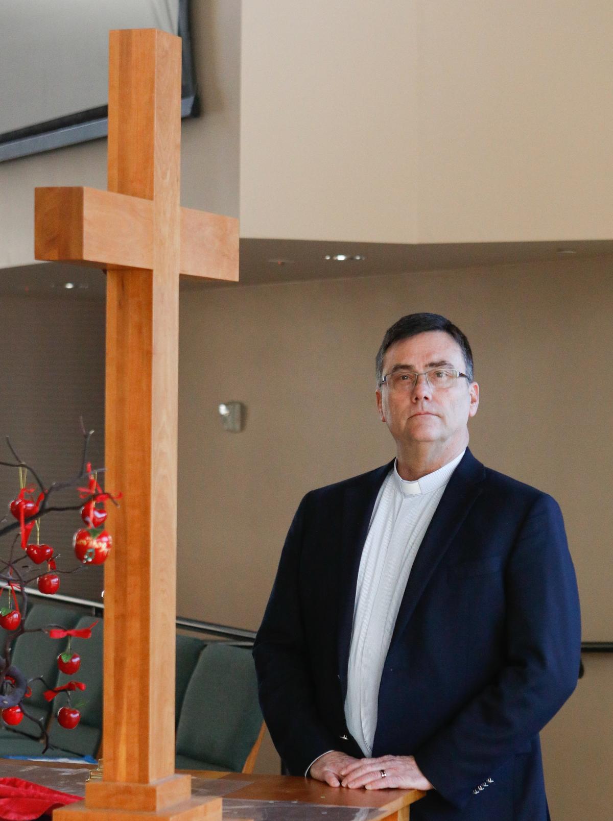 Pastor Rick Uhls, of SLO’s Methodist Church, discusses why he spoke out on socia media against the United Methodist Church’s recent vote to reject same-sex marriage and deny ordination of LGBT ministers and clergy 02-28-2019 David Middlecamp