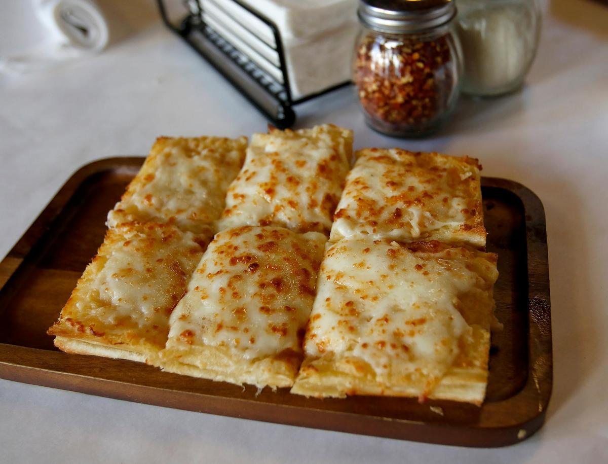 Bob Cantu, the owner of Marv’s Pizza and Sports Bar in Paso Robles, has opened a second restaurant in San Luis Obispo featuring the same menu. Pictured is deep-dish cheese pizza from Bob Cantu’s Pizza and Sports Bar.