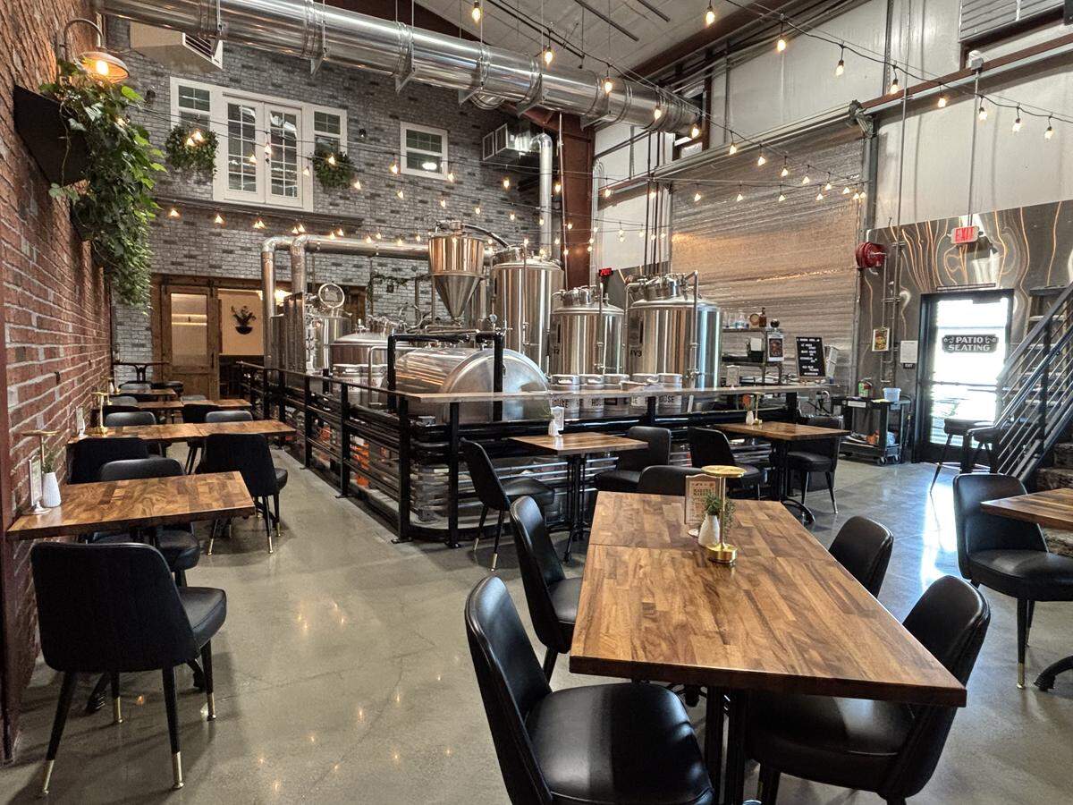 Primal House at 3330 Ramada Drive combines its space with a taproom and restaurant, with a more private dining room behind the taproom.