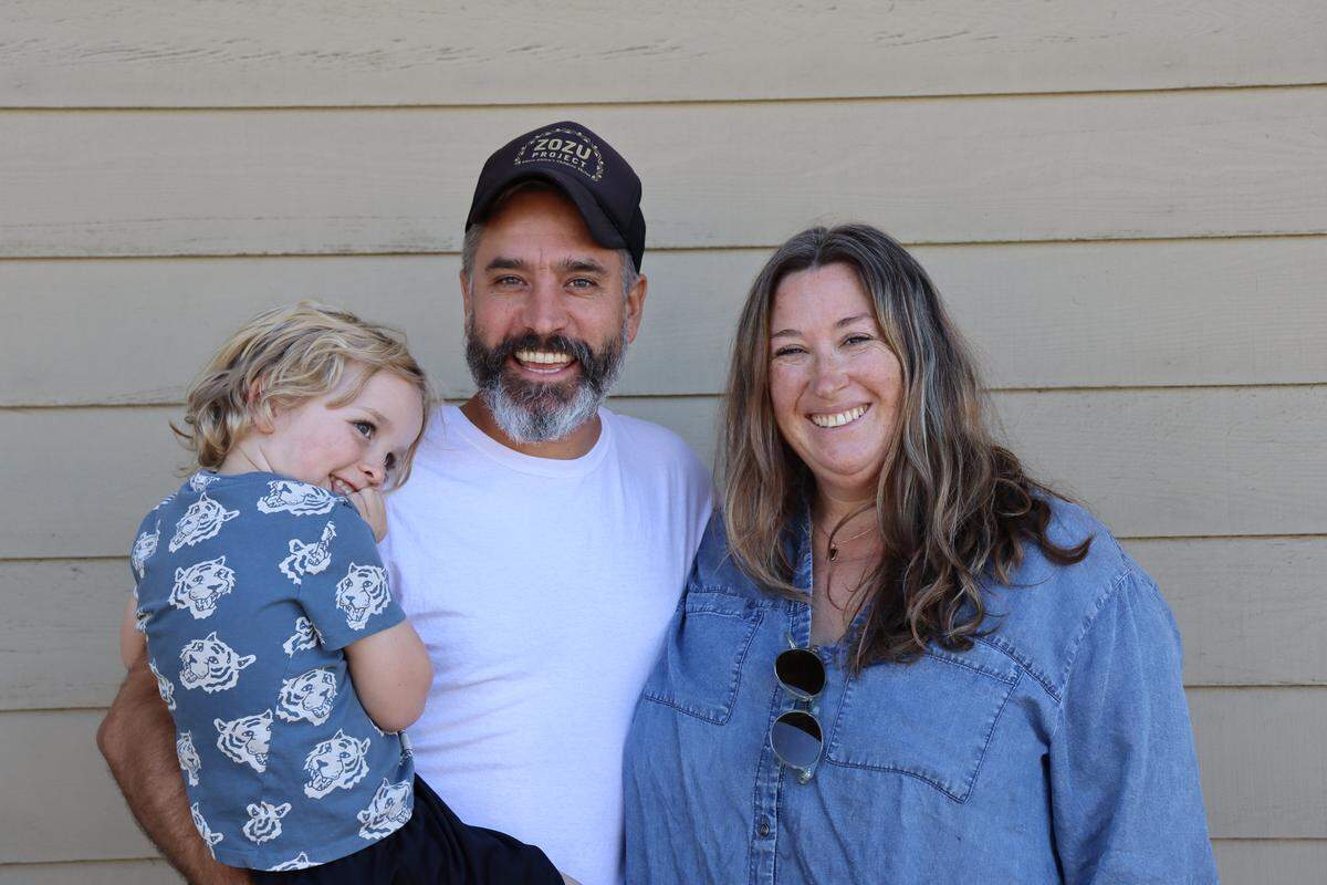 Tom and Rebecca Nearing are the owners of Garden City Market, coming to 6755 El Camino Real in Atascadero in the spring 2026 — but not without the help of their son youngest son, Maverick.