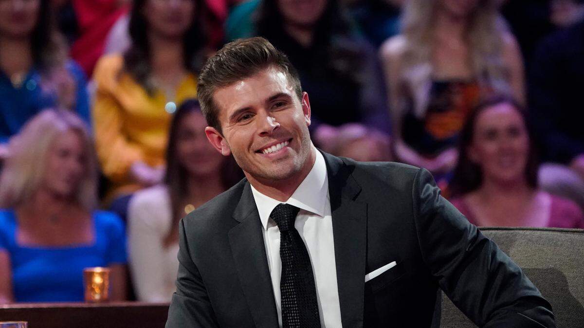 Zach Shallcross appears on ABC’s “The Bachelorette” on Tuesday, Sept. 20, 2022.