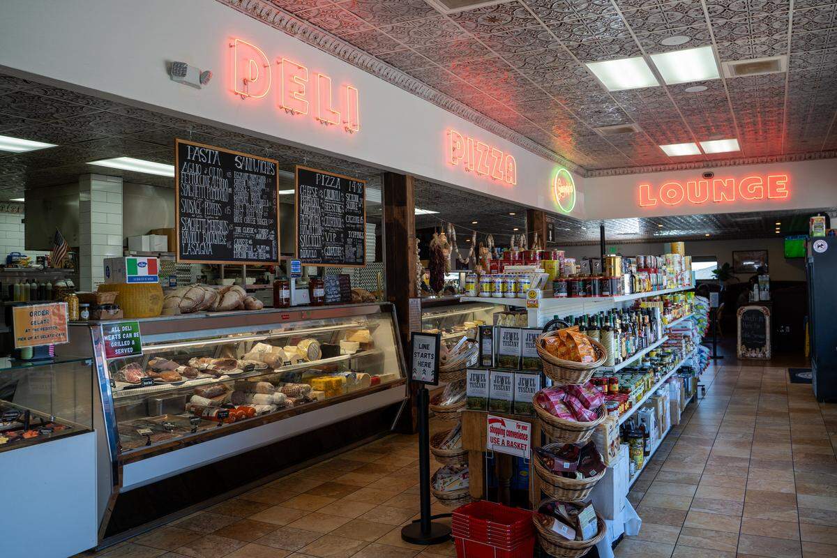 Giuseppe’s Italian American Club, a deli and restaurant expansion of the existing Giuseppe’s Cucina Italiana in Pismo Beach, started its own offshoot brand of limoncello, seen here on Tuesday, May 19, 2026.