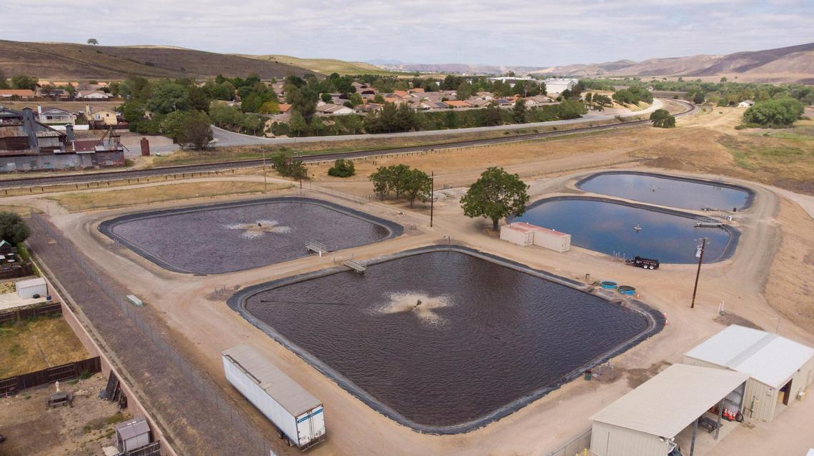 The San Miguel waste water treatment facility as seen on April 18, 2025.