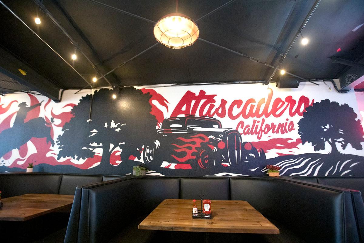 A new Blast & Brew location opened in Atascadero on April 5, 2024. It has a bar, extensive dining area and a large patio.