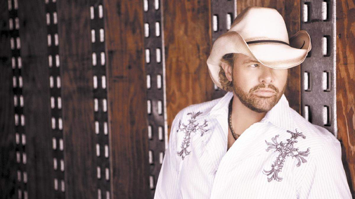Country music star Toby Keith will be honored at a cancer charity event in Paso Robles on Sept. 18-19.