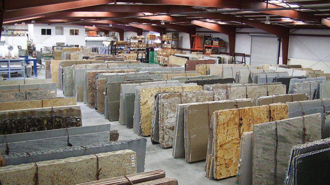 Paso Robles’ Valley Tile & Stone has a large selection of slab granite and marble.