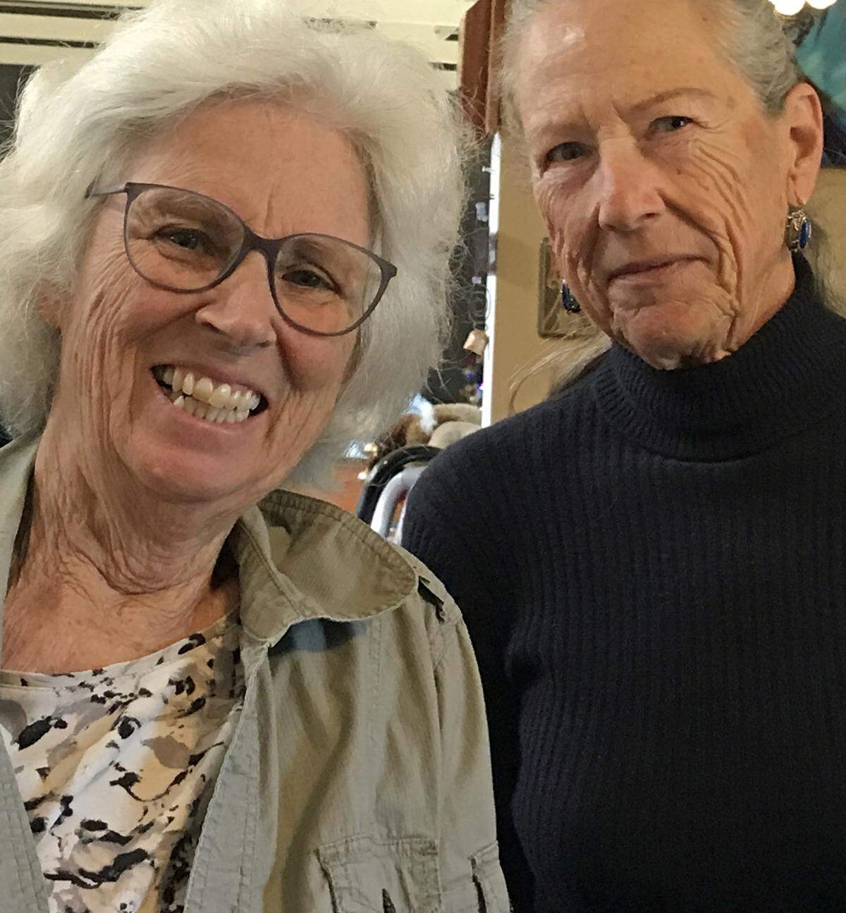 Friendships with and support from wonderfully caring people, like Christine Greek, left, and Gloria Fiscalini, have sustained Tribune columnist Kathe Tanner after the deaths of her husband and son.