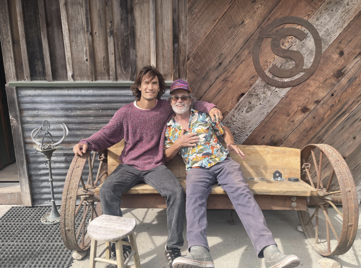 Hunter Nakazono and Finney Smith teamed up to create the Shiahma Recording Studio at Smith’s lavender farm between Avila Beach and San Luis Obispo.