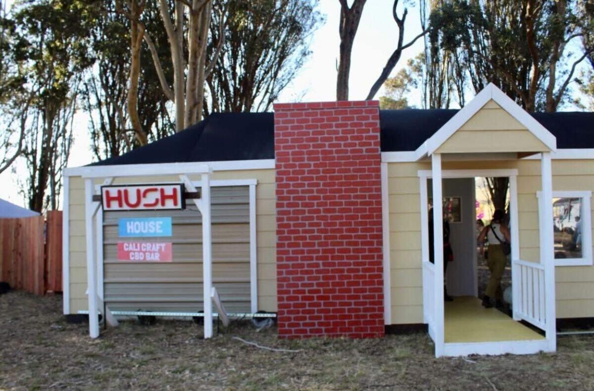 The Hush House paid homage to the house show culture of San Luis Obispo, according to festival organizers. The Hush House silent disco was just one attraction at the Shabang Live Music & Arts Festival, held from Friday, May 13, 2022 to Saturday, May 14, 2022.