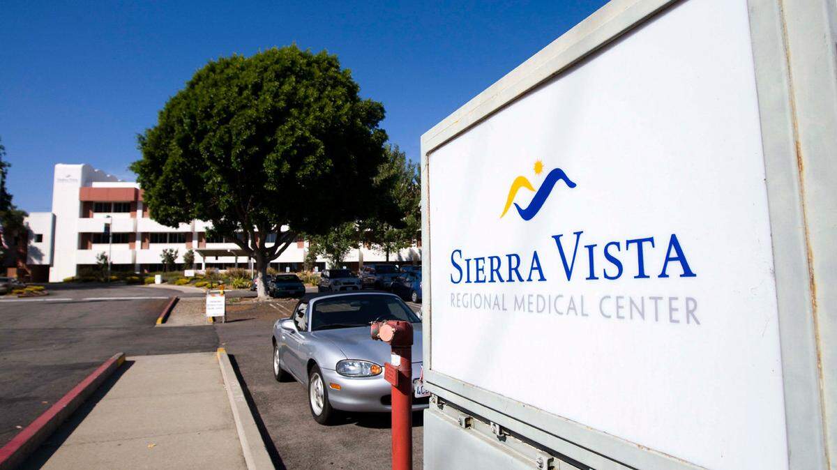Sierra Vista Regional Medical Center in San Luis Obispo.