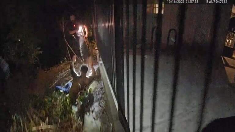 Reckless driver hides in downtown SLO creek after run-in with pedestrians, police say