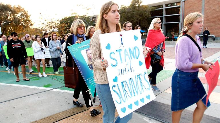 Dozens gather at Cal Poly to honor Kristin Smart after Paul Flores guilty verdict