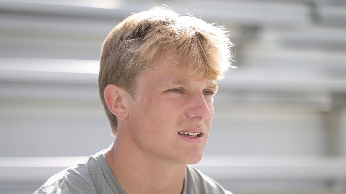 Wyatt Maulhardt broke the San Luis Obispo High School track records in the 100-meter dash and the 200-meter dash and will attend the University of Connecticut next year.