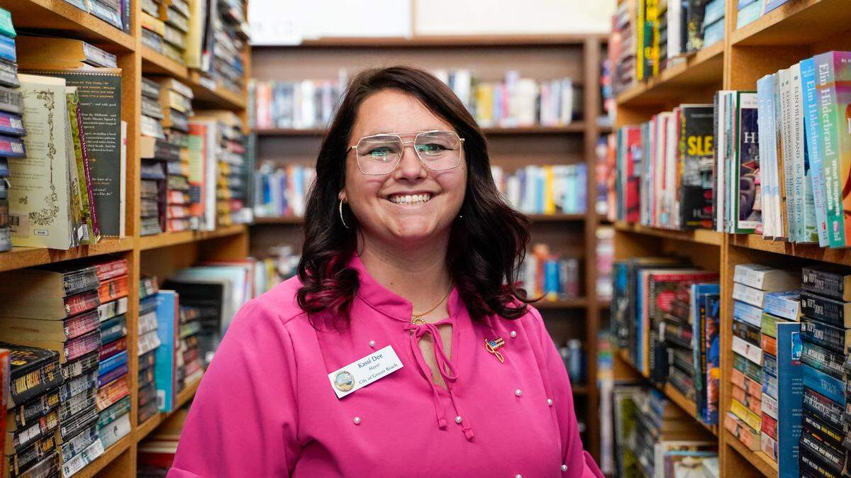 New Grover Beach Mayor Kassi Dee was elected in 2024 as the youngest mayor in the history of Grover Beach Thursday, Jan. 9, 2025.