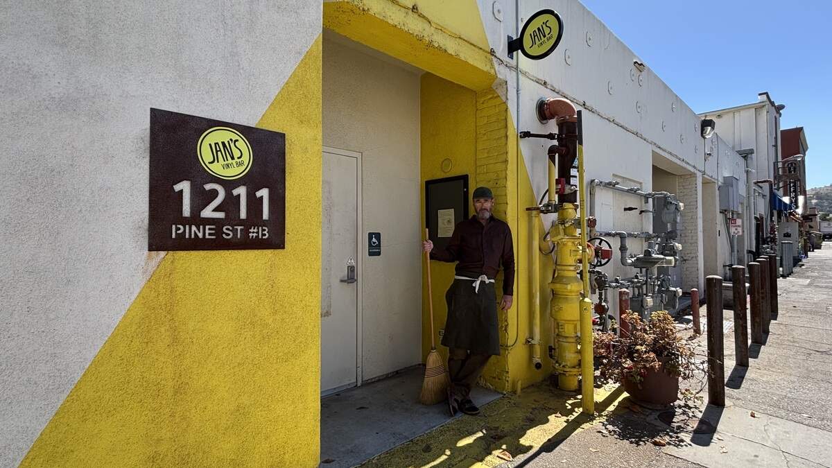 Co-owner of Jan’s Place Jeff Root stands outside his new location in Paso Robles, seen here on June 29, 2026.