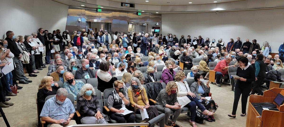 There have been overflow crowds at county redistricting hearings, but few young people took part in the process.