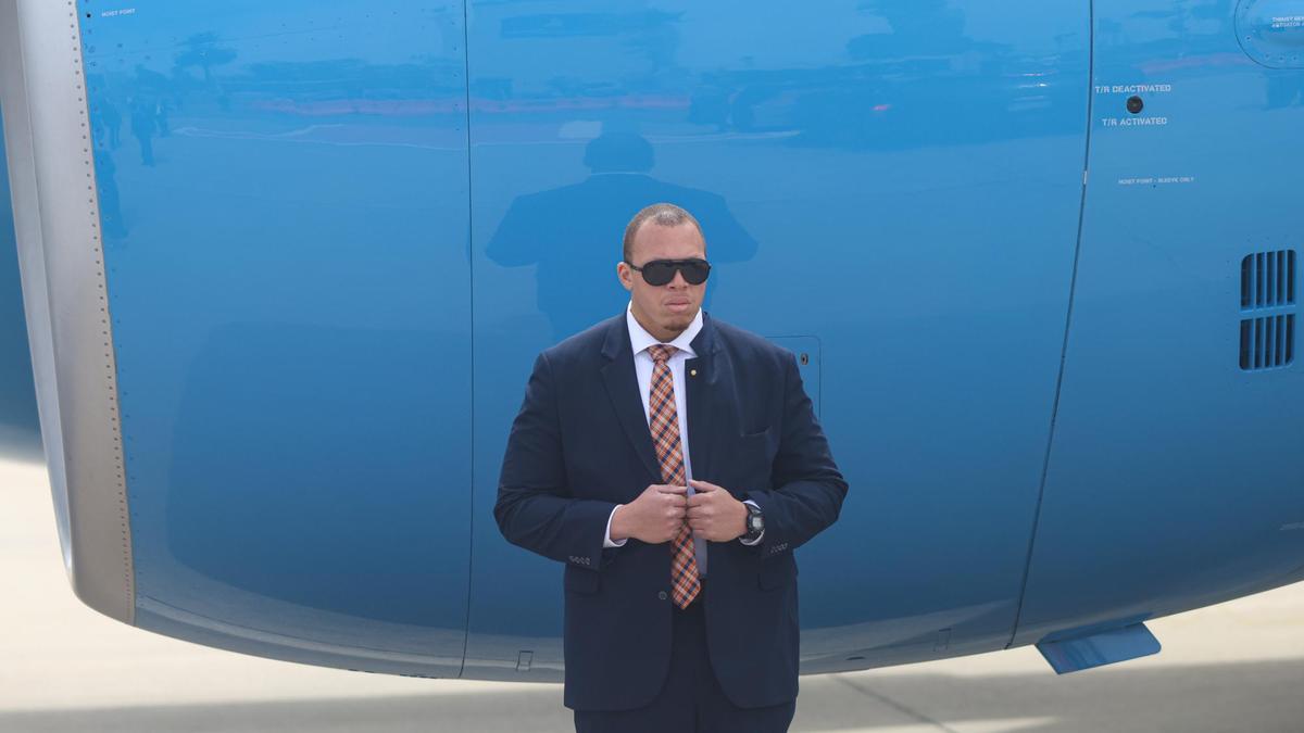 Secret Service and local law enforcement agencies kept a tight watch.