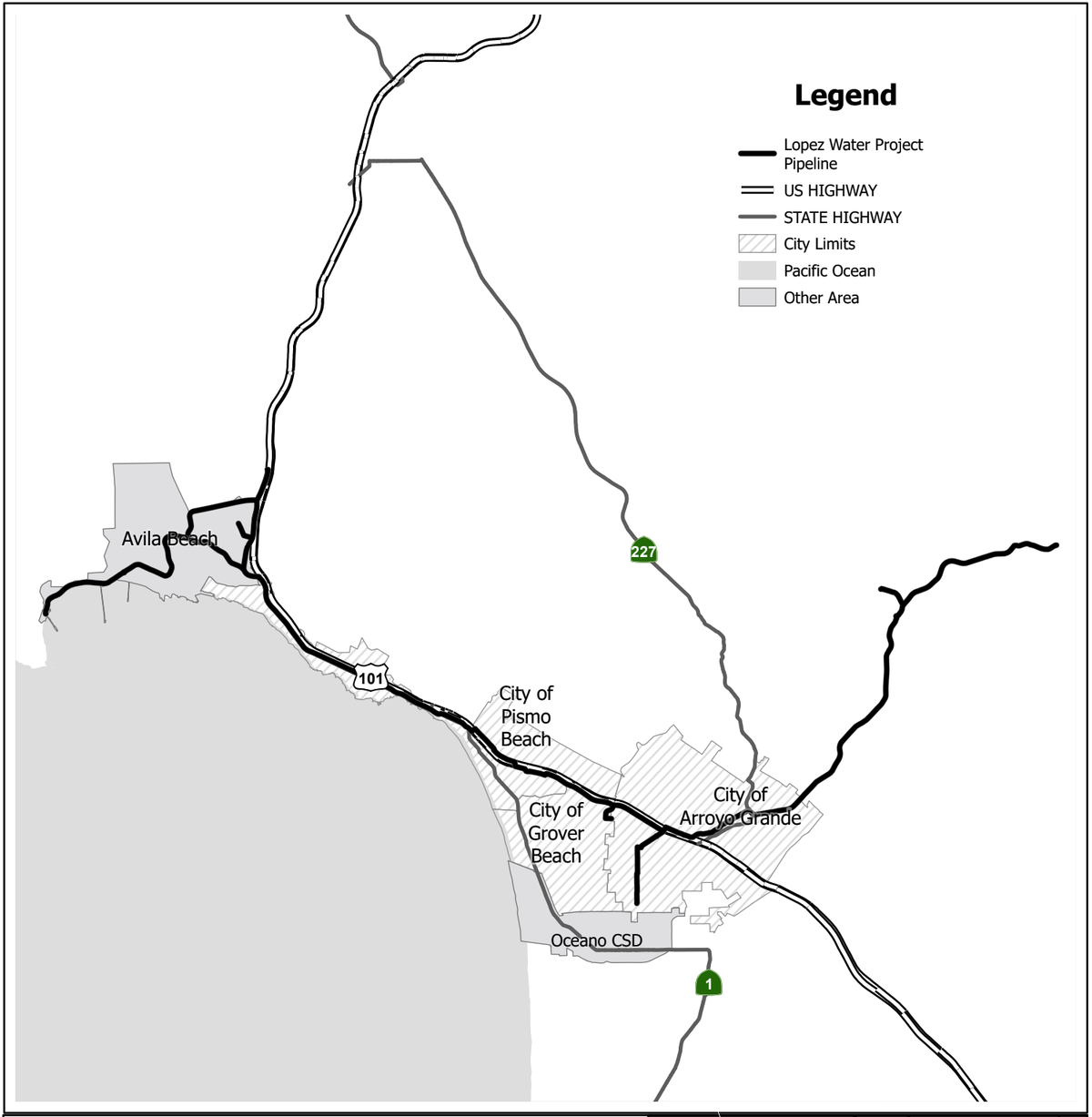 Water in south San Luis Obispo County may taste different due to a change to free chlorine between Nov. 13 through Dec. 2.