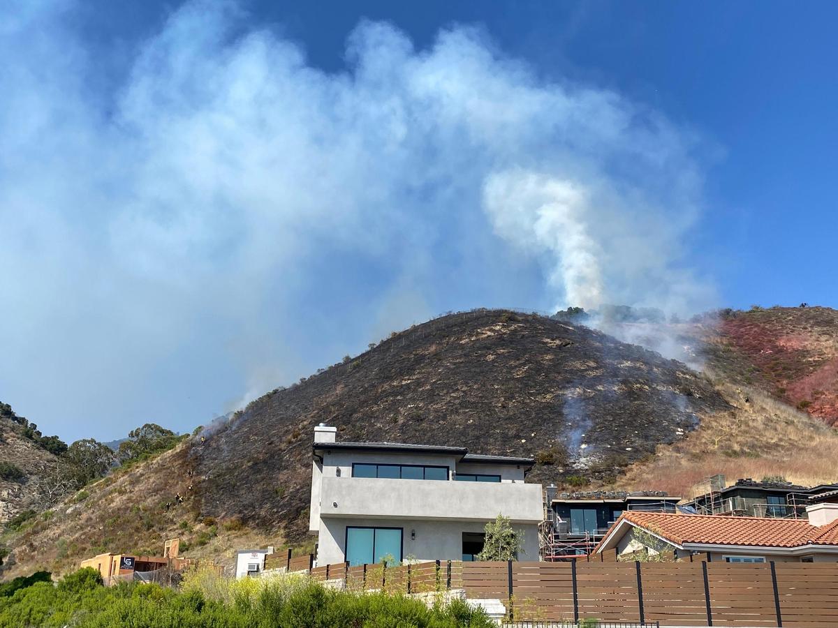 Evacuation orders were issued for parts of Pismo Beach threatened by a fast-moving grass fire that broke out on June 9, 2025.