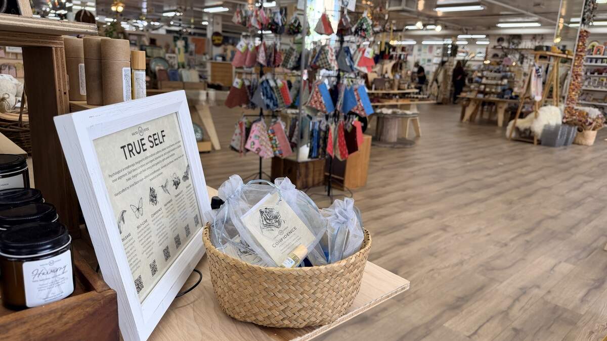 The 2025 version of the annual SLOcally Made pop-up shop returned to the Monterey Street side of the Thrifty Beaches store in San Luis Obispo.