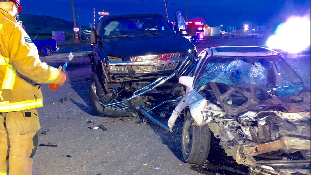 One person was killed Tuesday in a head-on collision that occurred at Brown and Betteravia Roads west of Santa Maria.