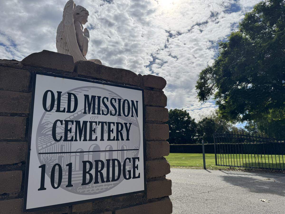 Old Mission Cemetery, a catholic graveyard in San Luis Obispo, opened to the public on Dec. 1, 1877.