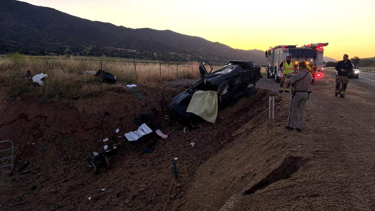 A woman was killed and a toddler injured in a crash on Highway 166 at the San Luis Obispo County line on April 14, 2026.