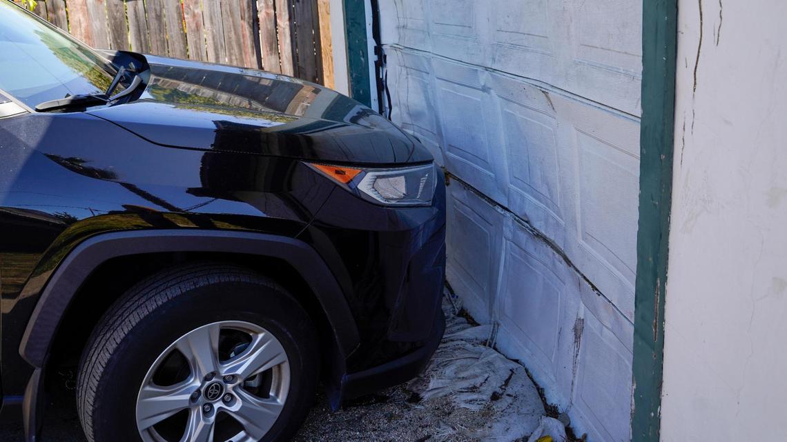 Partiers along Hathway Avenue in San Luis Obispo on St. Fratty’s Day caused serious damage to roofs, gutters, furniture, fences, vegetation and many residential homes, pictured March 18, 2024. As many as 6,000 to 7,000 people attended the weekend’s party.