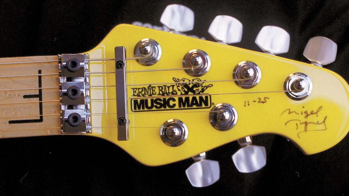 Spinal Tap guitar designed by SLO CA guitar company | San Luis