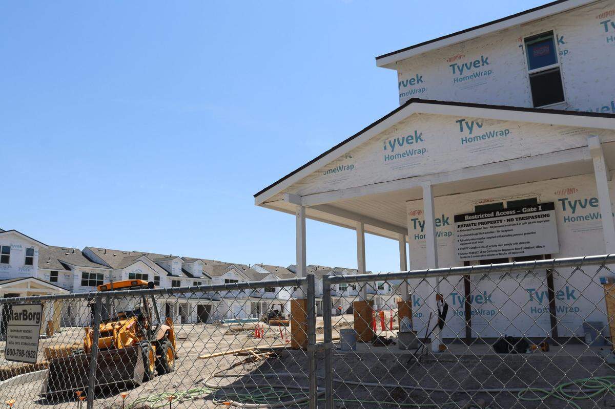 A 70-unit housing development at 10850 El Camino Real in Atascadero has led to disputes with neighbors over slow progress.