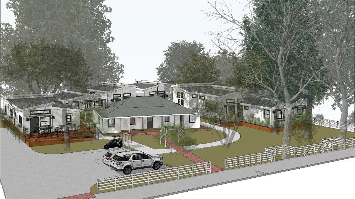 The Rosa Butrón de Canet Adobe at 466 Dana St. was selected as the project site for a 20-unit affordable housing project site known as Waterman Village. Under the Waterman Village plan, the adobe would be preserved in the middle of the property and surrounded by tiny homes on three sides.