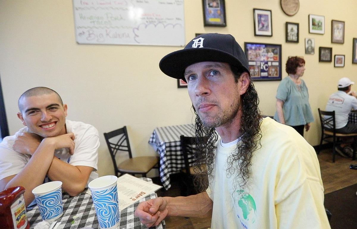Jon Franscioni of Paso Robles is a frequent customer at Dan’s Grub Shack in Atascadero. The restaurant is closing after 14 years.