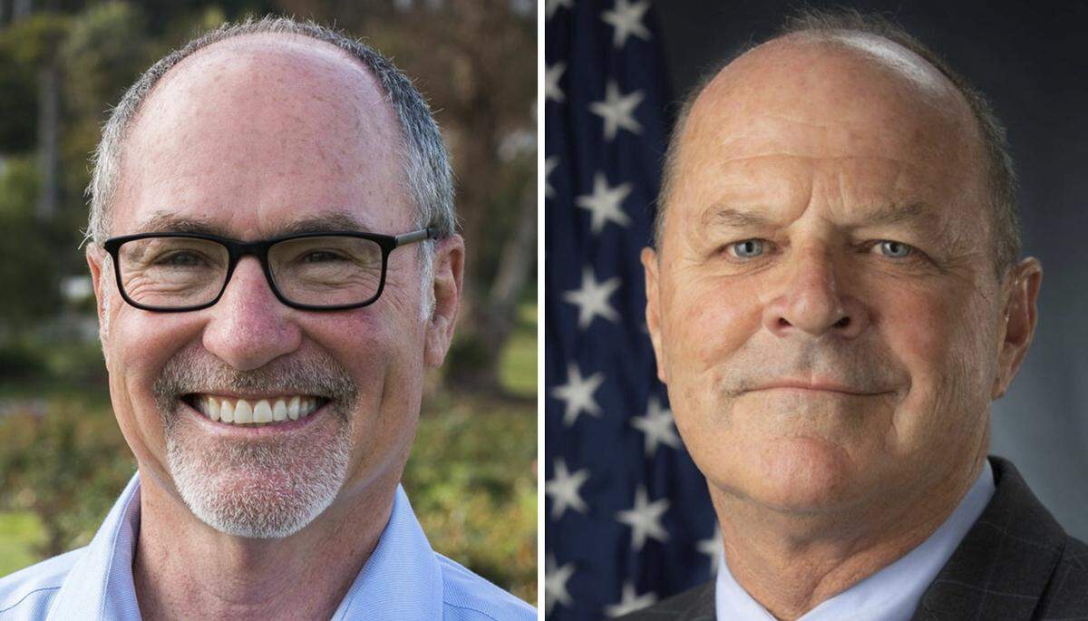 Running for the 37th District state Assembly seat in 2022 are, from left, Santa Barbara County Supervisor Gregg Hart, Santa Maria small-businessman Mike Stoker and Goleta writer Bruce Wallach (not pictured).