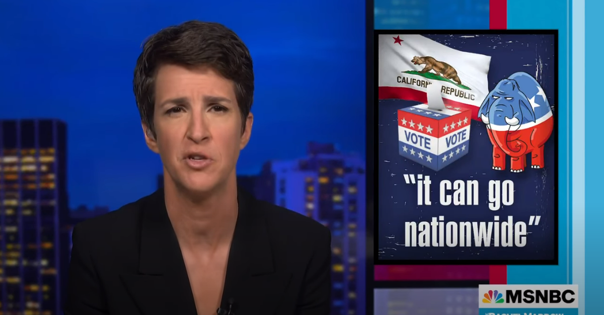 A May 20, 2021, segment of The Rachel Maddow Show prominently features a May 4, 2021, San Luis Obispo County Board of Supervisors meeting in which public commenters spread misinformation about election fraud.