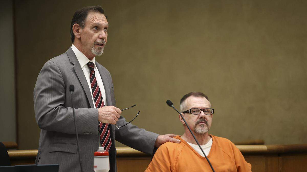Ray Allen, defense attorney asked for probation for his client Gregory Allen Kornman at sentencing hearing Oct. 28, 2025.