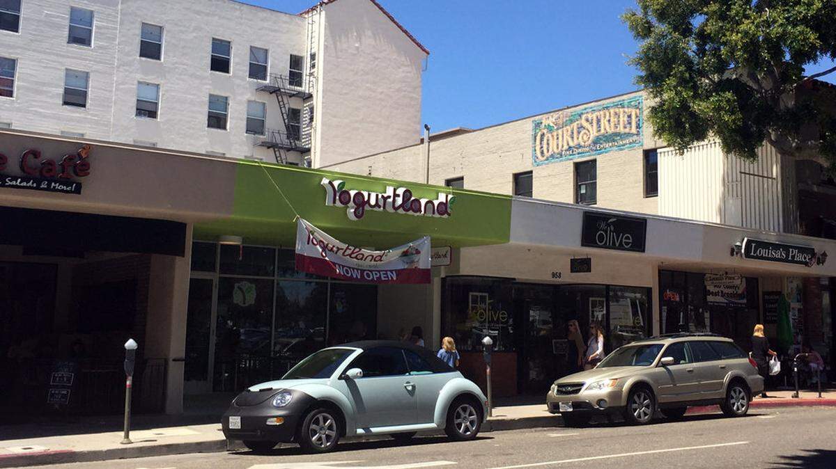 Yogurtland has opened its first San Luis Obispo County shop on Higuera Street in downtown SLO.