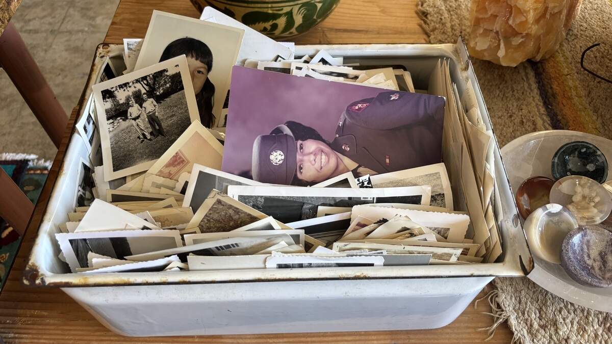 Vintage photographs can be sifted through at A Satellite of Love on 1235 Monterey St. in San Luis Obispo, seen here on June 6, 2026.
