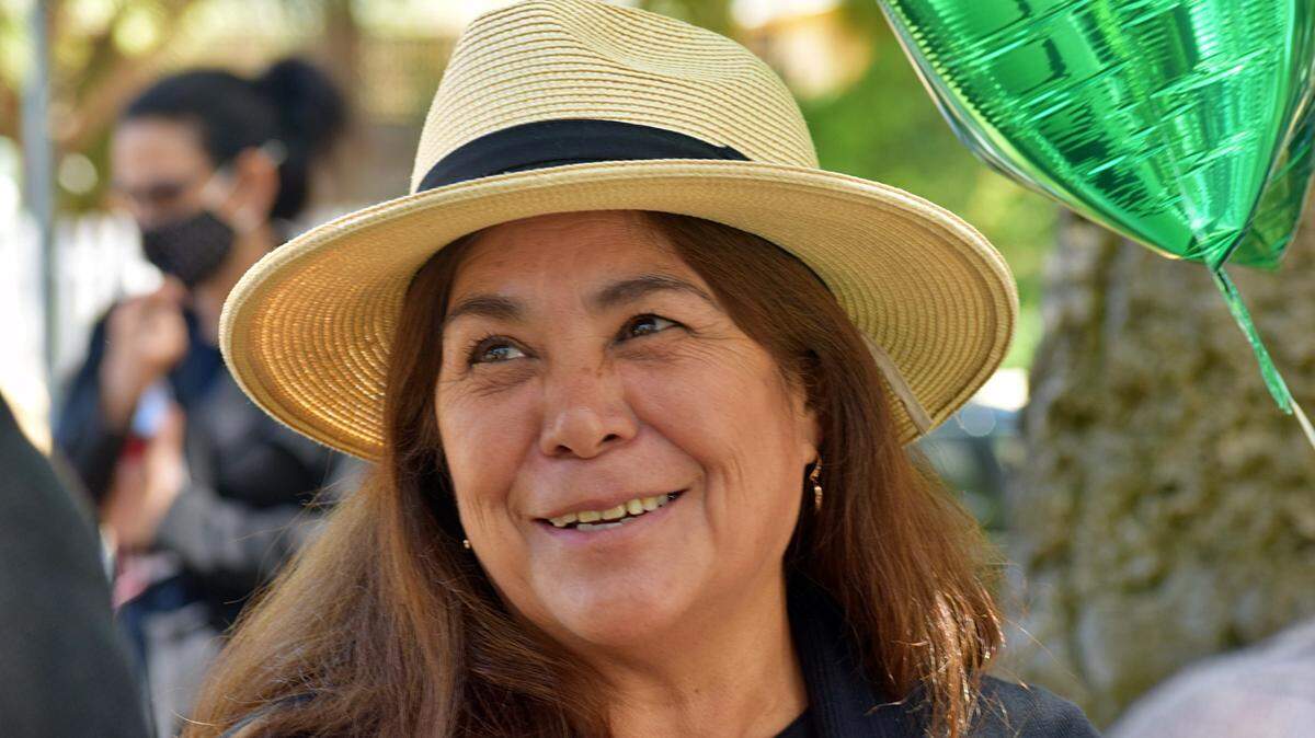 After a two-year deportation to Mexico, Juana Flores is back in the United States under a one-year humanitarian parole. Her legal team is working to extend that.