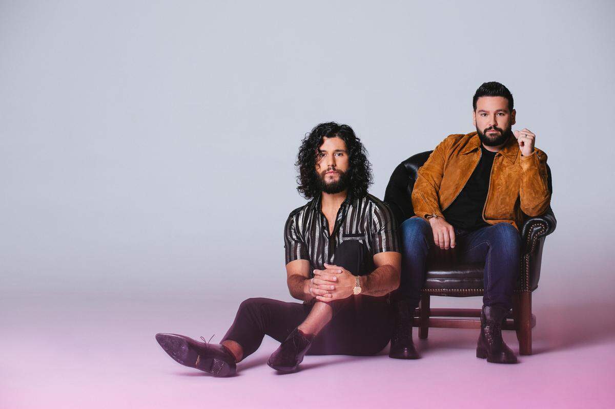 Dan + Shay will perform at the California Mid-State Fair in Paso Robles on July 27, 2020.