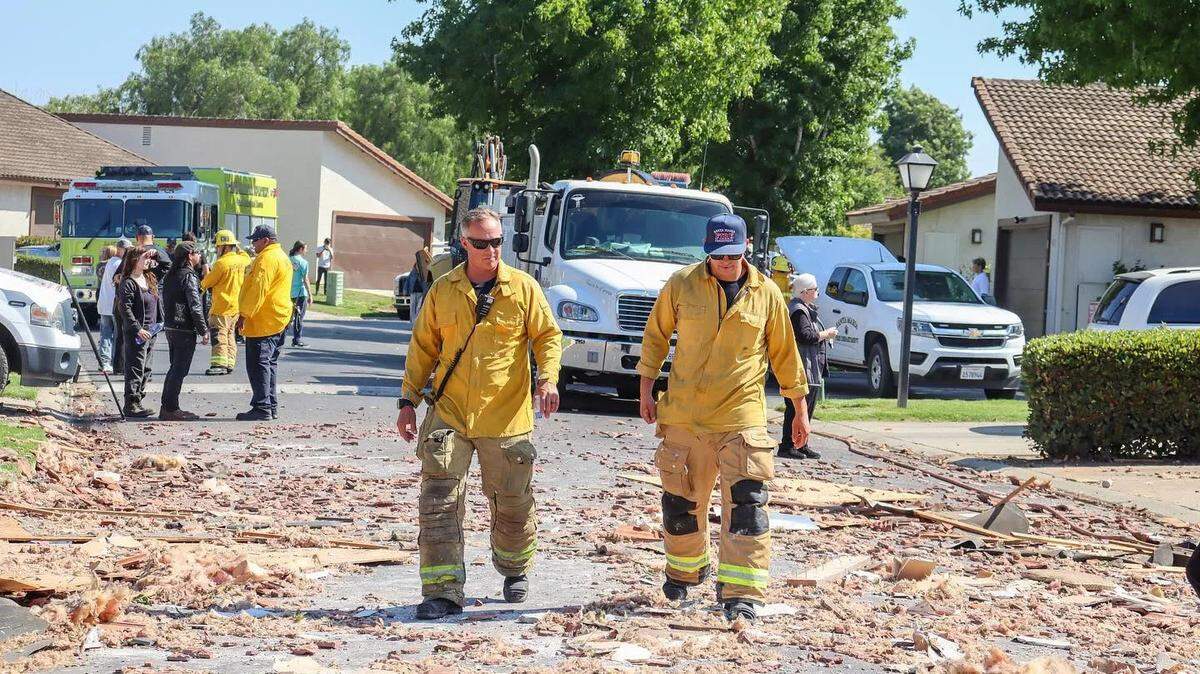 Santa Maria investigators determined a natural gas leak caused a house explosion on Wednesday, Aug. 24, 2023, that destroyed a home, damaged several more and injured four people.