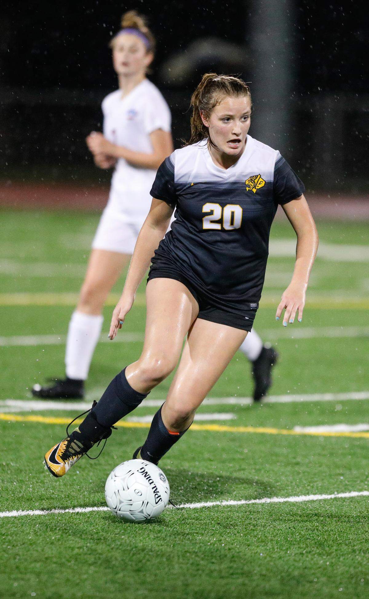 SLO High School competes in a playoff girl’s soccer game against Buchanan in 2019.