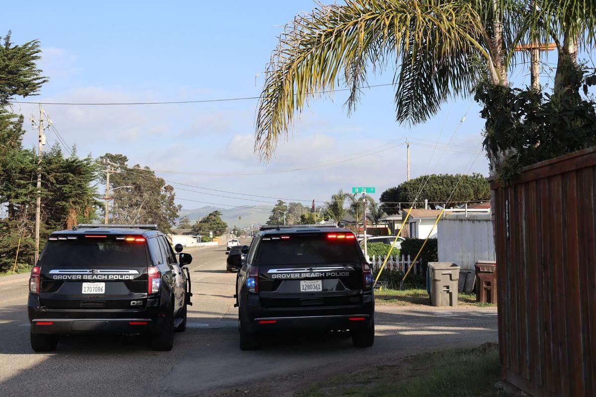 Law enforcement responded to reports of a break-in at a home near 18th Street and the Pike in Oceano on Friday, Feb. 6, 2026.