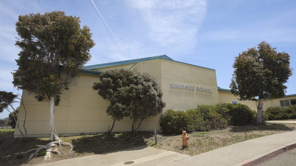 The San Luis Coastal Unified School District is selling the Sunnyside School site, and a group of citizens proposed Measure B-26 to create a parcel tax to fundraise to buy the property and make it a community park with sports fields. The Central Coast Waldorf School, seen here on May 20, 2026, would continue to lease the site.