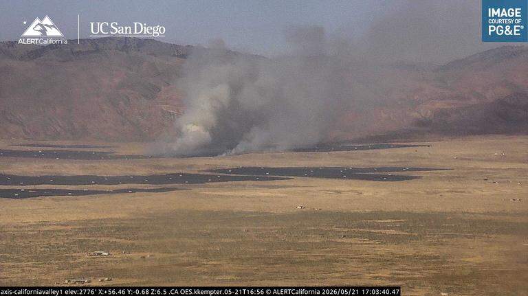 Vegetation fire burns 100 acres in rural SLO County