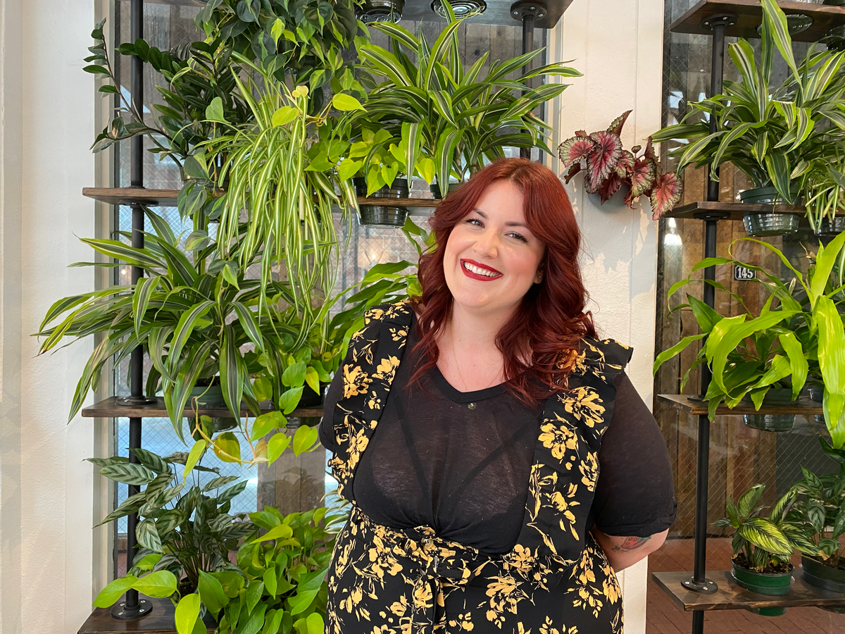 Jenn Hix, owner of The Queen’s Bees Salon, said the 2021 wedding season is “three seasons in one.” Her salon is doing about 11 weddings a week, with more weekday weddings than ever.