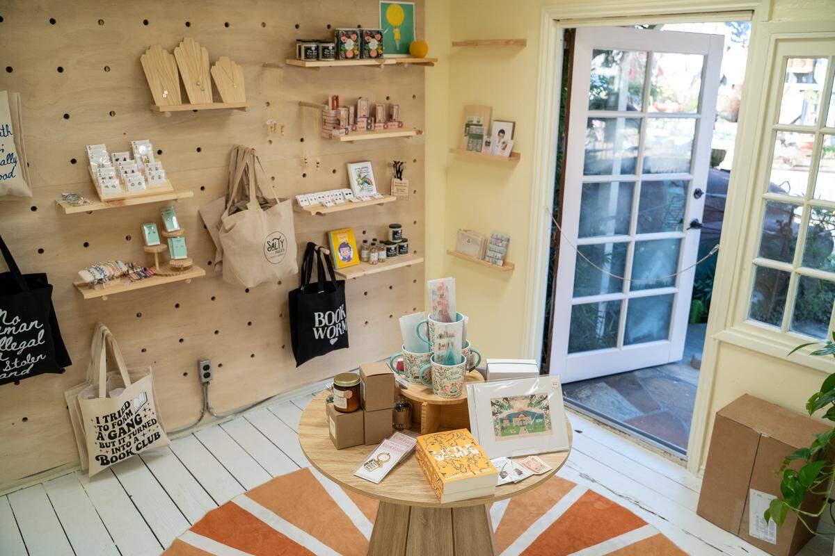 Salty Pages is a new bookstore in Cambria, pictured here on Wednesday, March 25, 2026. The bookstore opened on March 20 with a collection of around 300 books to start.