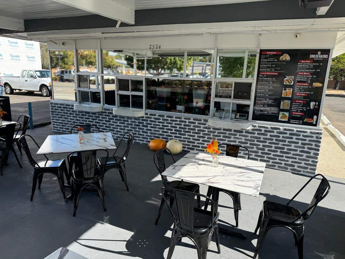 One of a Kind Mexican Restaurant is a new open-air, counter service restaurant in Paso Robles.