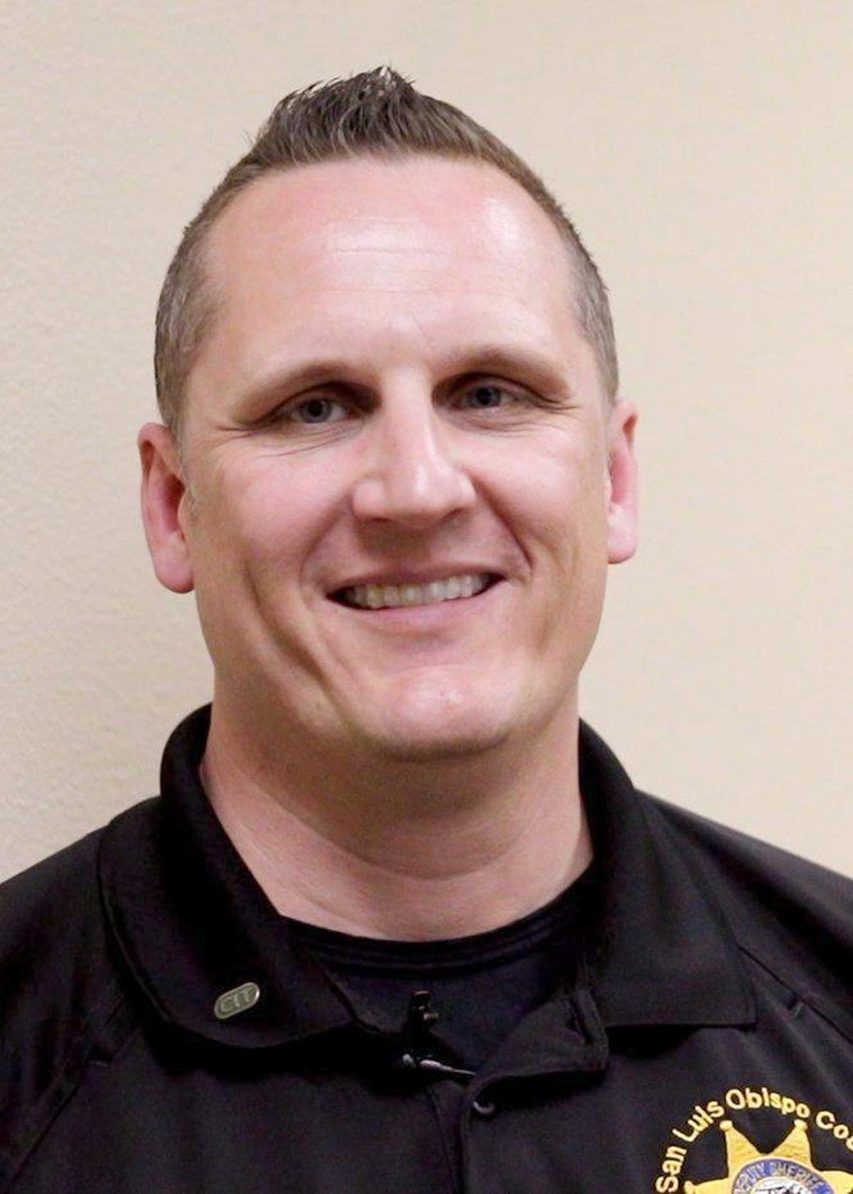 Toby DePew, a San Luis Obispo County Sheriff’s Office Community Action Team (CAT) deputy, talked Thursday about the department’s crisis intervention training to help law enforcement better understand mental health and related issues.